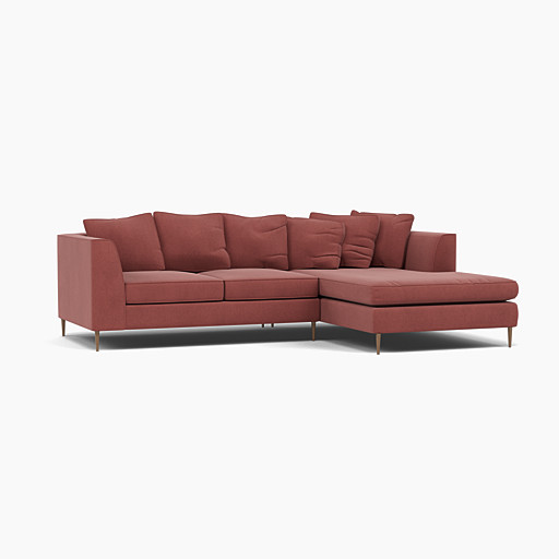 Velvet Chaise Sofas