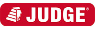Judge Red & White Logo