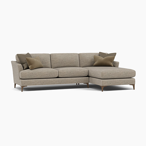 Fabric Chaise Sofas