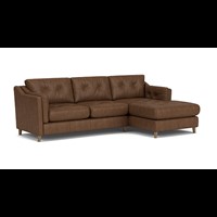 Leather chaise sofas