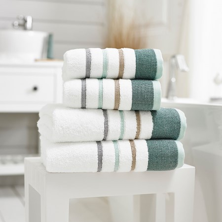 Deyongs Portland Blue Seagrass Towel Image