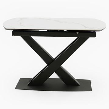 Gabriel Extending Dining Table & 4 Nyx Chairs Set Image