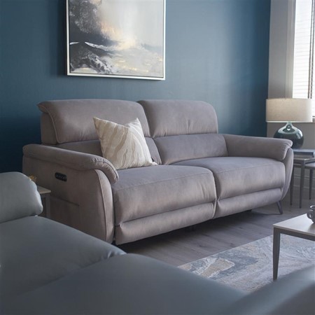 Sol 3 Seater Power Recliner with Power Headrests Image